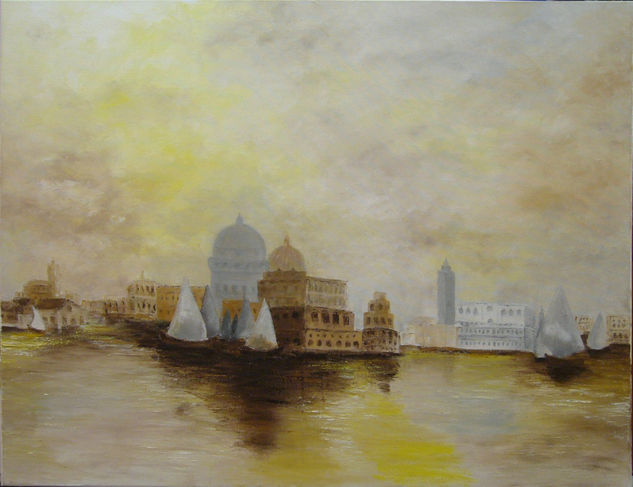 PUDIERA SER VENECIA Oil Canvas Landscaping