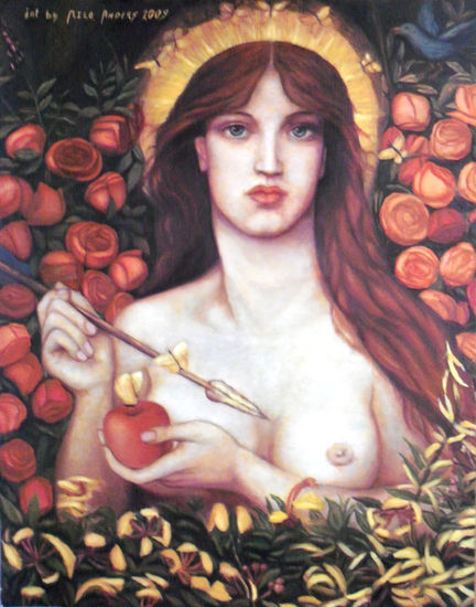 Sacriface Oil Canvas Nude Paintings