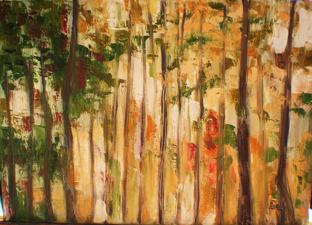 Bosque Oil Canvas Landscaping