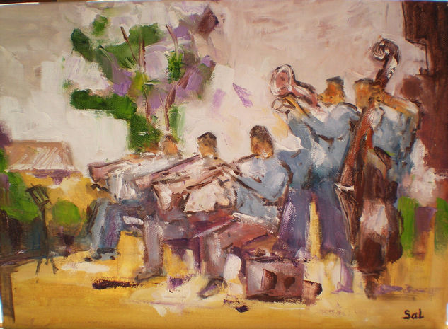 La Banda Oil Canvas Landscaping