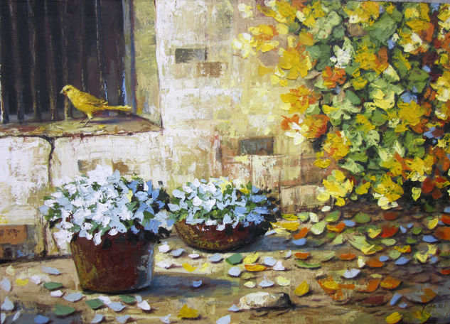 Mi Poesia Oil Canvas Landscaping