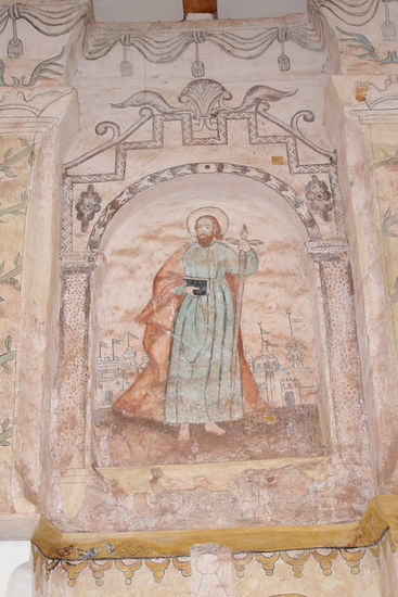 FRESCOS ( Iglesia  Zurite  CUSCO - PERU ) 