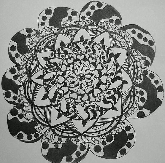 Mandala Tinta