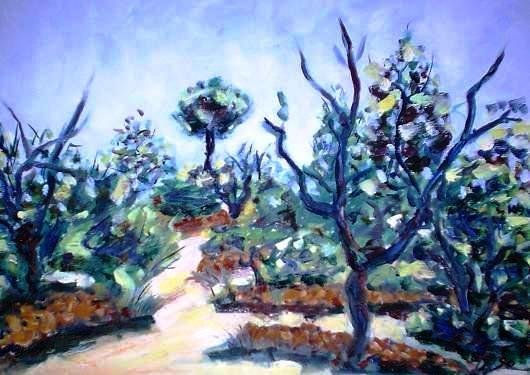 EL PINILLO Oil Canvas Landscaping