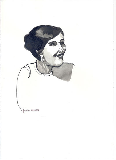 Marina Óleo Lienzo Retrato