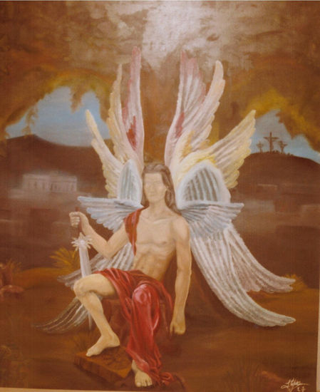 SIN TÍTULO Oil Canvas Figure Painting