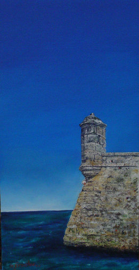 MURALLA II Oil Canvas