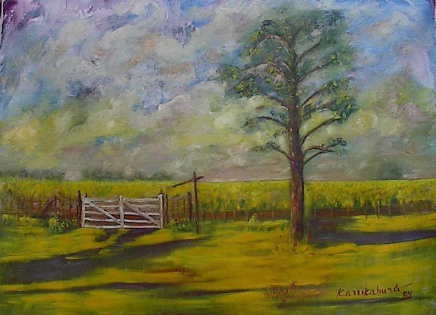 DE LA SERIE PASAJES ''LA SIESTA'' Oil Canvas Landscaping