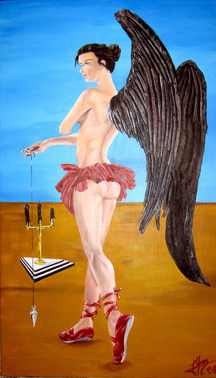 ANGEL CUIDANDO DEL NORTE Acrylic Panel Others