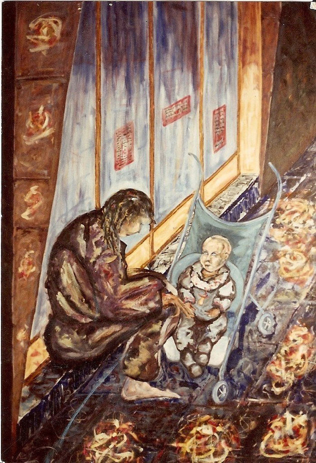 MAMA EN LA CALLE