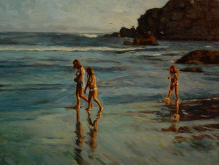 Mujeres en la playa