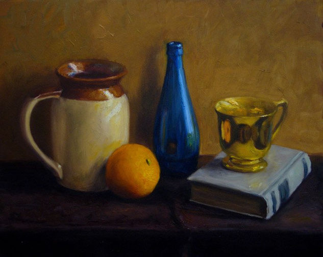 Bodegon IX Oil Canvas Still Life Paintings