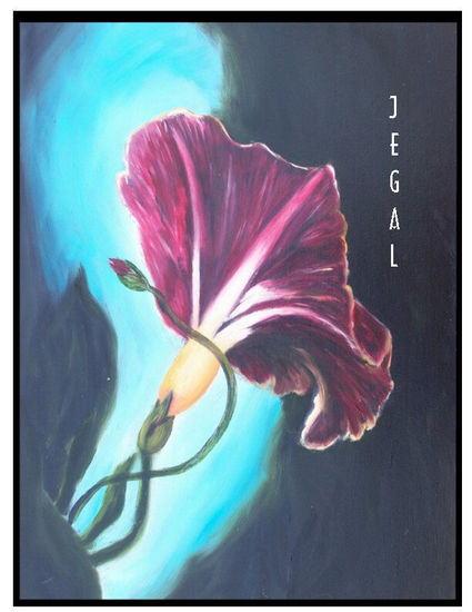 flor1 Oil Canvas Floral Painting