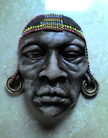 cabeza africa Otros Figurativa