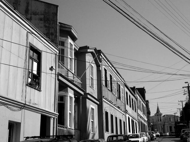 Valparaiso Arquitectura e interiorismo Blanco y Negro (Digital)