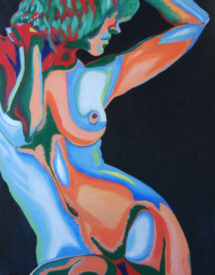 en la soledad Oil Canvas Nude Paintings