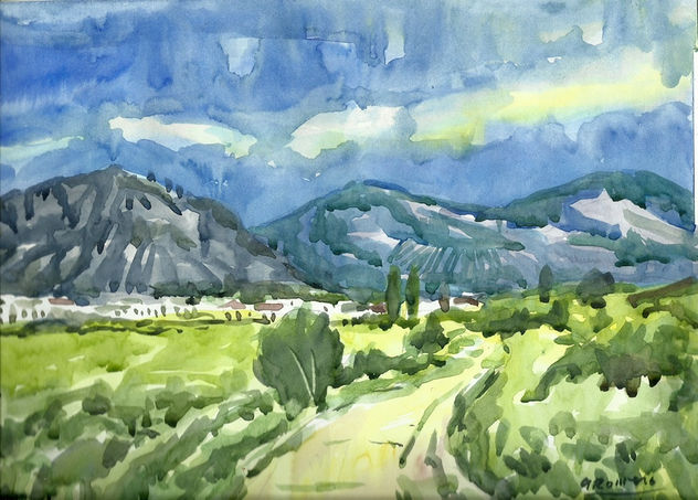 Paisaje de la Sierra de Cádiz