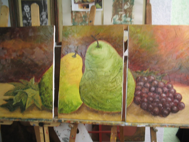 Bodegon Peras Oil Canvas Landscaping