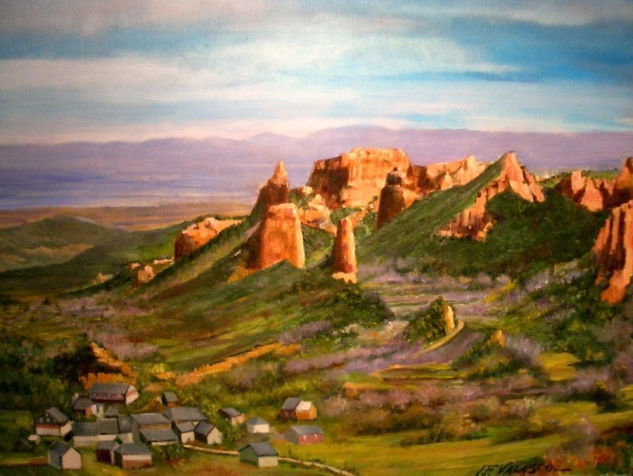 Las Médulas (León) Oil Canvas Landscaping