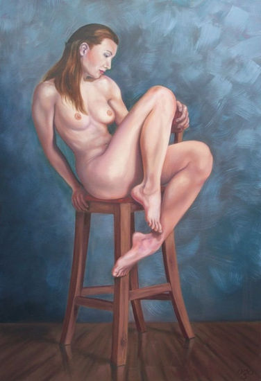 Silencio Oil Canvas Nude Paintings