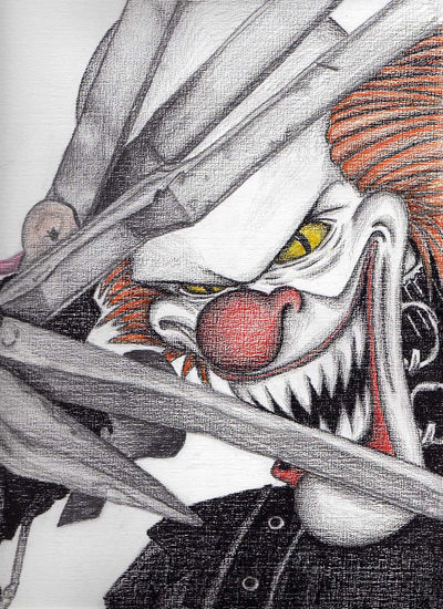 payaso manos de tijera Charcoal