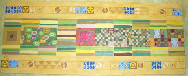 Mosaico III Acrylic Canvas Others