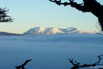 Ushuaia bajo las nubes