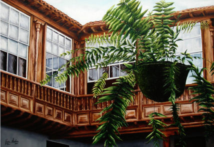 Patio interior