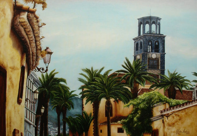 IGLESIA DE LA CONCEPPCIÓN Oil Canvas Landscaping