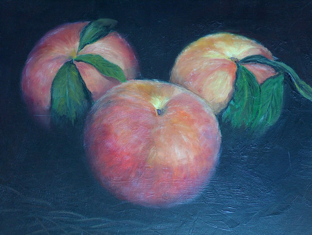 MELOCOTONES Oil Canvas Still Life Paintings