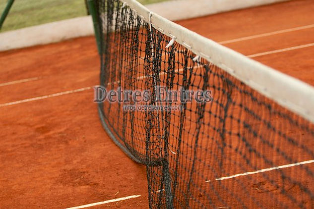 Red de tenis Arquitectura e interiorismo Blanco y Negro (Digital)