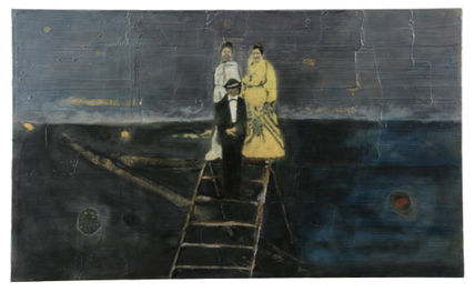 "En la escalera"