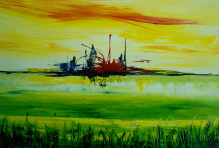 Fishing in the...