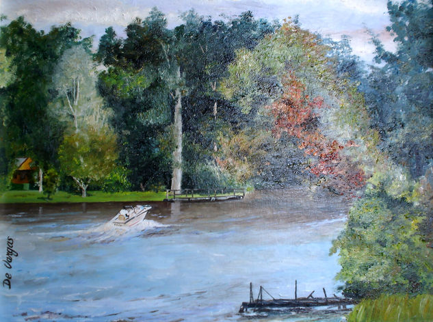 DELTA Oil Canvas Landscaping