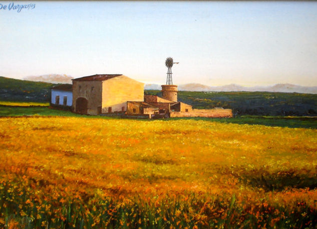 VIEJO MOLINO Oil Canvas Landscaping