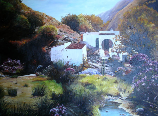 UN RINCON DE CORDOBA Oil Canvas Landscaping