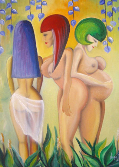 Divina Etapa Oil Canvas Nude Paintings