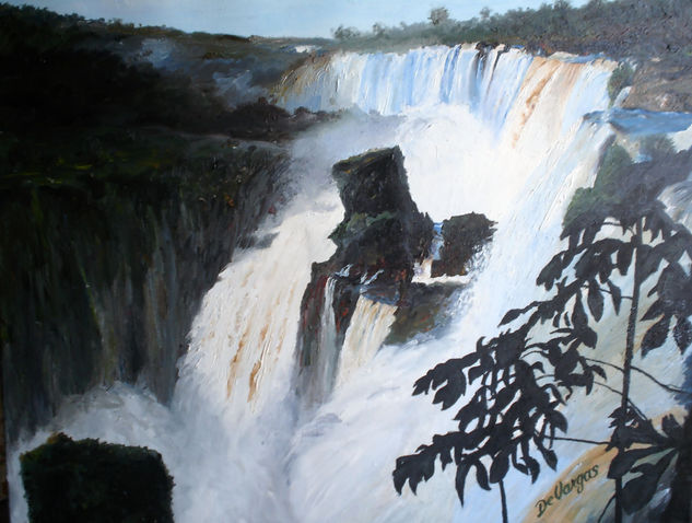 CATARATAS DEL IGUAZÚ Oil Canvas Landscaping