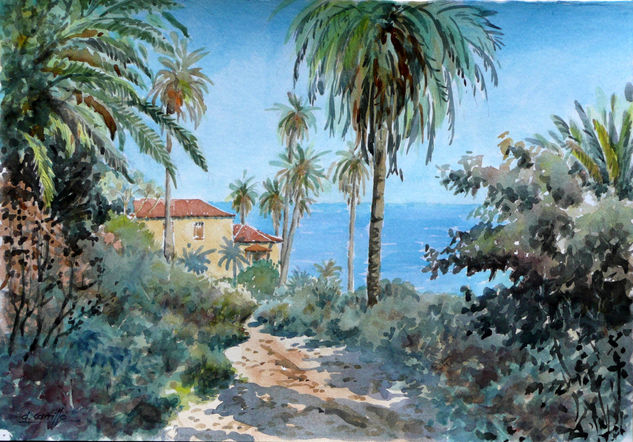 SAN PEDRO  (Tenerife) Watercolour Paper Landscaping