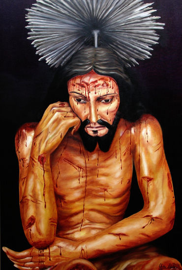 CRISTO DE LA HUMILDAD Y PACIENCIA Oil Canvas Others