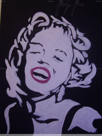 Hey Marilyn!!! Acrylic Others Portrait