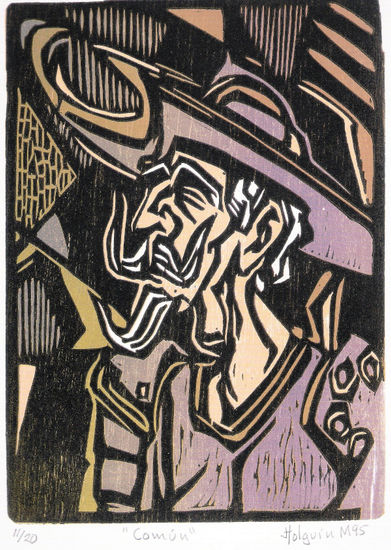 Común Woodcut