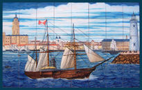 Málaga y barco