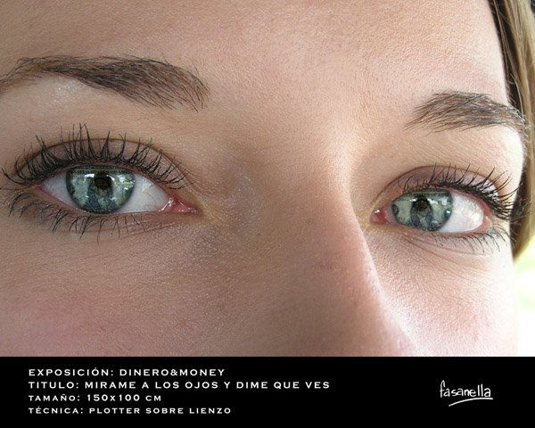 MÍRAME A LOS OJOS Y DIME QUÉ VES