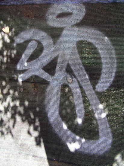 Arbre et graffiti 