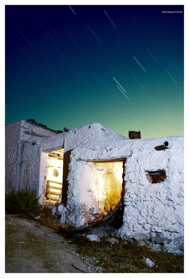 poblado abandonado ( almeria ) andalucía