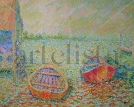 Botes Oil Canvas Landscaping