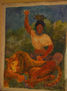 "Ixchel remendando un jaguar"