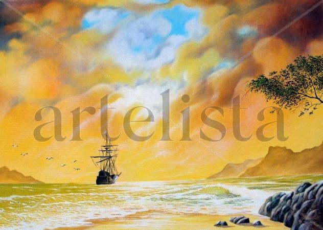 O mar,eterno inspirador.