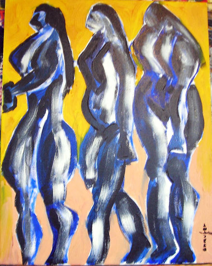 BAMONOS Oil Canvas Figure Painting